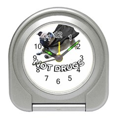 Do Pugs Travel Alarm Clocks by MooMoo
