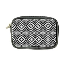 Black White Diamond Pattern Coin Purse