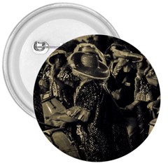 Group Of Candombe Drummers At Carnival Parade Of Uruguay 3  Buttons by dflcprints
