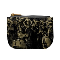 Group Of Candombe Drummers At Carnival Parade Of Uruguay Mini Coin Purses by dflcprints