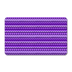 Purple Tribal Pattern Magnet (rectangular) by KirstenStar