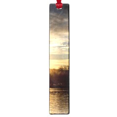 Setting Sun At Lake Large Book Marks by trendistuff