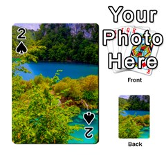 Plitvice, Croatia Playing Cards 54 Designs 