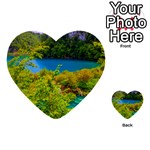 PLITVICE, CROATIA Multi-purpose Cards (Heart)  Front 6