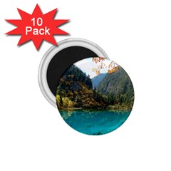 Jiuzhaigou Valley 3 1 75  Magnets (10 Pack)  by trendistuff