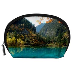 Jiuzhaigou Valley 3 Accessory Pouches (large)  by trendistuff