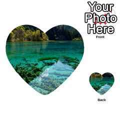 Jiuzhaigou Valley 2 Multi-purpose Cards (heart) 