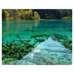 JIUZHAIGOU VALLEY 2 Double Sided Flano Blanket (Medium)  60 x50  Blanket Back