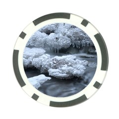 Ice And Water Poker Chip Card Guards by trendistuff