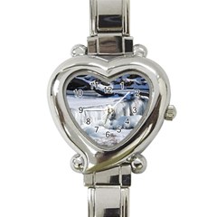 Frozen Creek Heart Italian Charm Watch by trendistuff