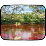 CANO CRISTALES 3 Double Sided Fleece Blanket (Mini)  35 x27  Blanket Back