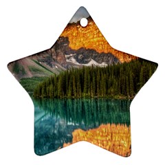 Banff National Park 4 Star Ornament (two Sides) 