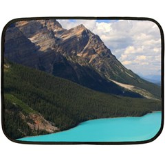 Banff National Park 3 Fleece Blanket (mini) by trendistuff