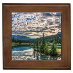 Banff National Park 2 Framed Tiles by trendistuff