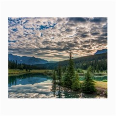 Banff National Park 2 Small Glasses Cloth by trendistuff