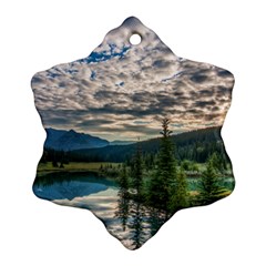 Banff National Park 2 Ornament (snowflake)  by trendistuff