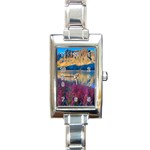 BANFF NATIONAL PARK 1 Rectangle Italian Charm Watches Front