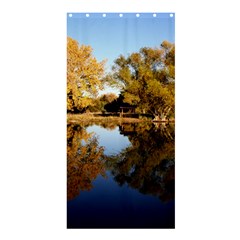 Autumn Lake Shower Curtain 36  X 72  (stall)  by trendistuff