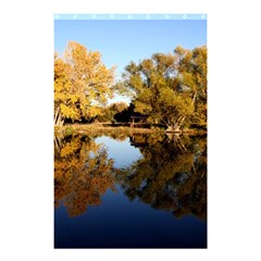 Autumn Lake Shower Curtain 48  X 72  (small)  by trendistuff