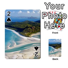 Whitehaven Beach 1 Playing Cards 54 Designs  by trendistuff