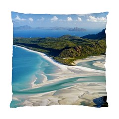 Whitehaven Beach 1 Standard Cushion Cases (two Sides)  by trendistuff