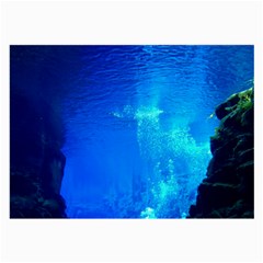 Underwater Trench Large Glasses Cloth (2-side) by trendistuff