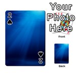 UNDERWATER SUNLIGHT Playing Cards 54 Designs  Front - Spade2