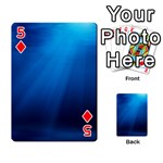 UNDERWATER SUNLIGHT Playing Cards 54 Designs  Front - Diamond5