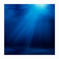 Underwater Sunlight Medium Glasses Cloth (2-side) by trendistuff