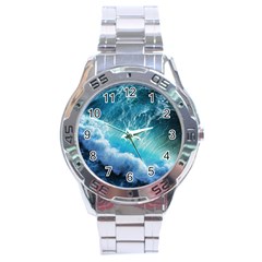 Storm Waves Stainless Steel Men s Watch