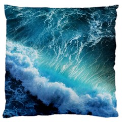 Storm Waves Standard Flano Cushion Cases (two Sides)  by trendistuff