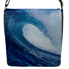 Ocean Wave 2 Flap Messenger Bag (s) by trendistuff