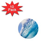 Ocean Wave 1 1  Mini Buttons (10 Pack)  by trendistuff