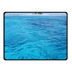 Ocean Island Fleece Blanket (small) by trendistuff