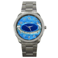 Great Blue Hole 2 Sport Metal Watches by trendistuff