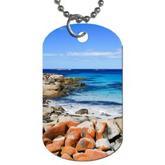 Bay Of Fires Dog Tag (one Side) by trendistuff