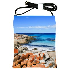 Bay Of Fires Shoulder Sling Bags by trendistuff