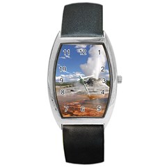 Yellowstone Castle Barrel Metal Watches by trendistuff