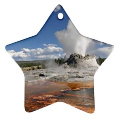 Yellowstone Castle Star Ornament (two Sides)  by trendistuff