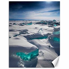 Turquoise Ice Canvas 18  X 24   by trendistuff