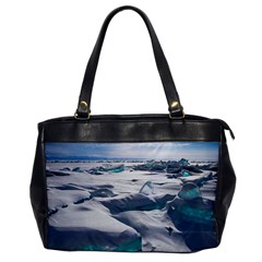 Turquoise Ice Office Handbags by trendistuff