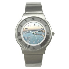 Travertine Pools Stainless Steel Watches by trendistuff