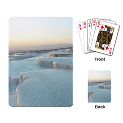 Travertine Pools Playing Card by trendistuff