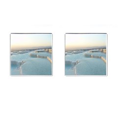 Travertine Pools Cufflinks (square) by trendistuff