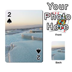 Travertine Pools Playing Cards 54 Designs  by trendistuff