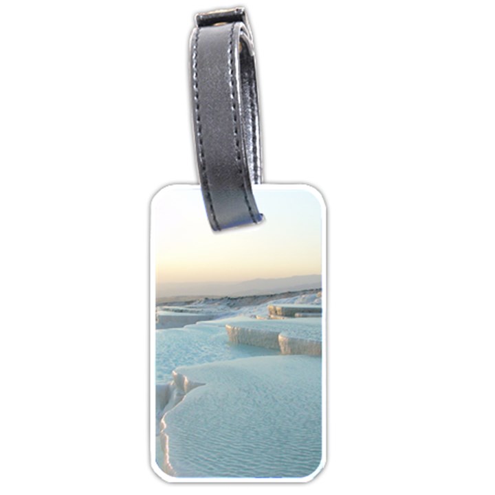 TRAVERTINE POOLS Luggage Tags (One Side) 