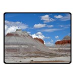 PETRIFIED FORREST TEPEES Double Sided Fleece Blanket (Small)  45 x34  Blanket Front