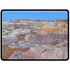 Painted Desert Fleece Blanket (large)  by trendistuff