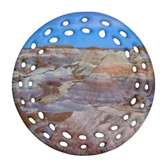 Painted Desert Ornament (round Filigree)  by trendistuff
