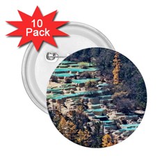 Huanglong Pools 2 25  Buttons (10 Pack)  by trendistuff